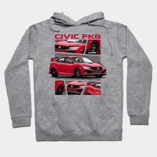 Civic Type R FK8 Hoodie